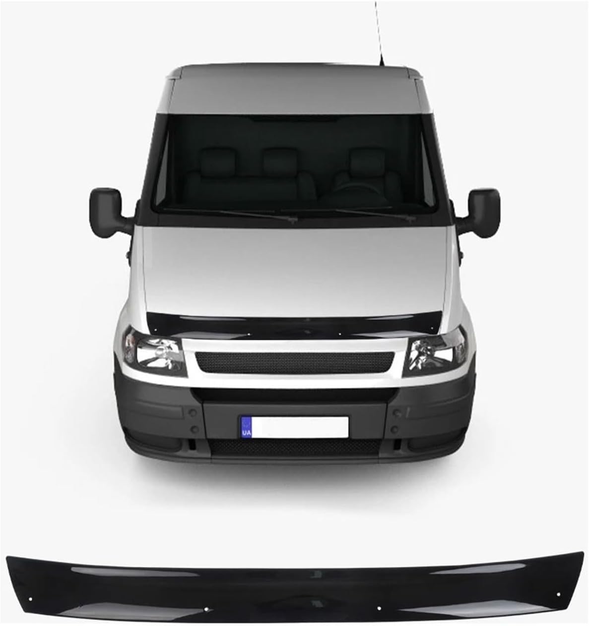 Bonnet Guard Bug Deflector – Ford Transit MK6 (2000–2006)