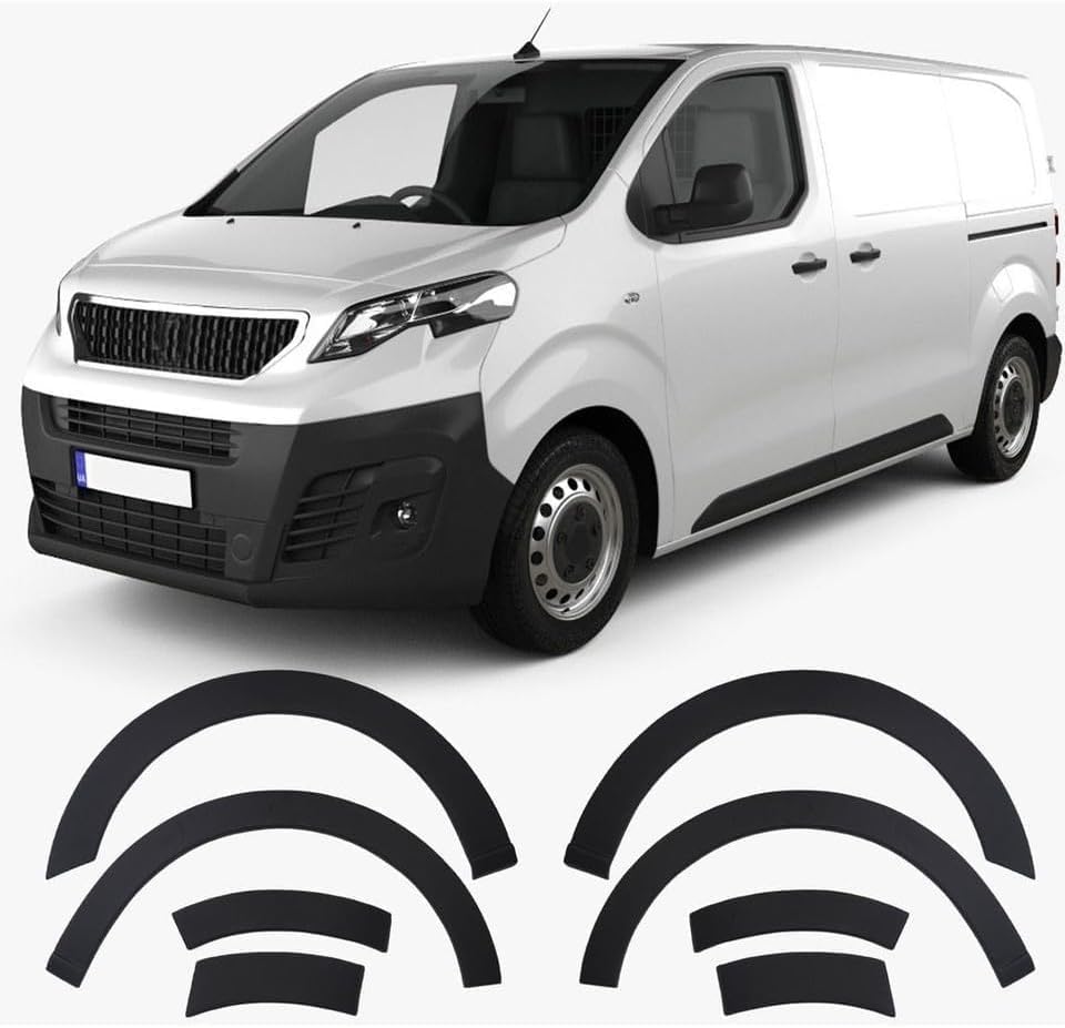 Wheel Arch Fender Flares (8 Pcs) – Toyota Proace (2016+)