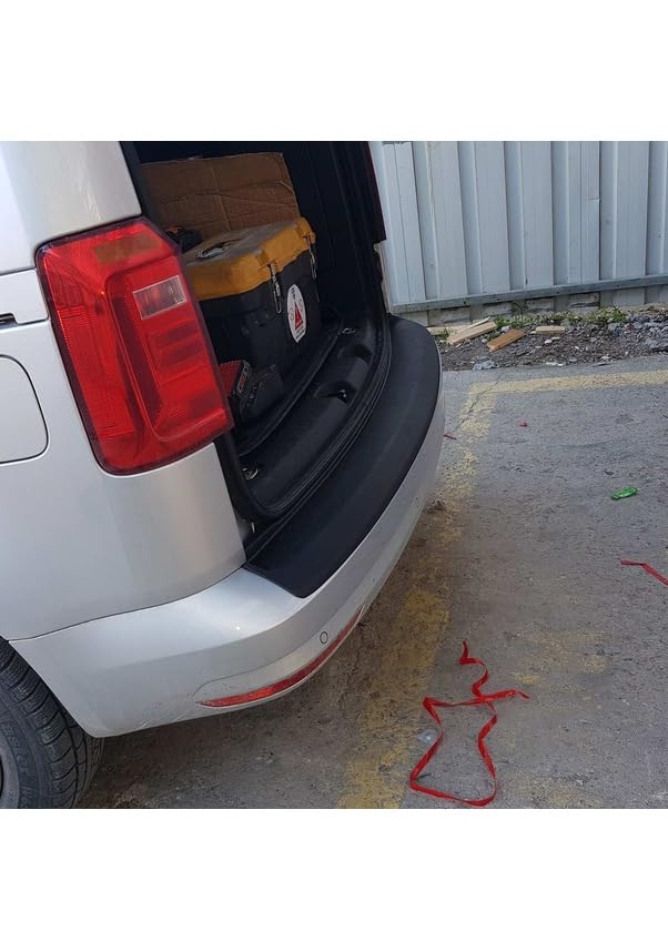 Compatible with VW Caddy Mk3 Rear Bumper Protector (2004-2015)