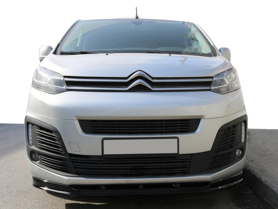Front Bumper Splitter Compatible with Vauxhall Vivaro (2019 Onwards)