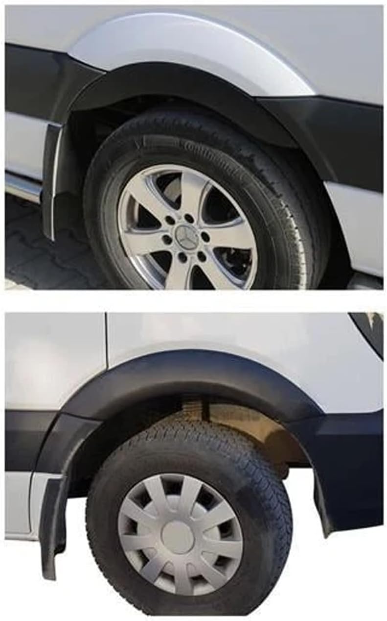 Wheel Arch Cover Trims (4 Pcs) – Mercedes Sprinter W906 & VW Crafter (2006–2018)