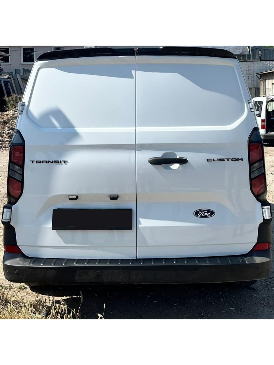 Rear Bumper Protector for Ford Transit Custom 2023–2025 (New Shape)