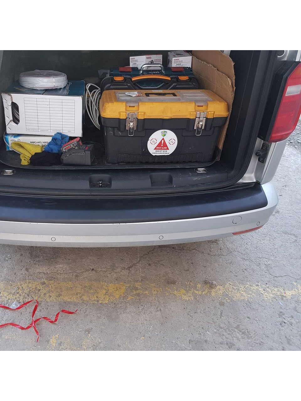 Compatible with VW Caddy Mk3 Rear Bumper Protector (2004-2015)