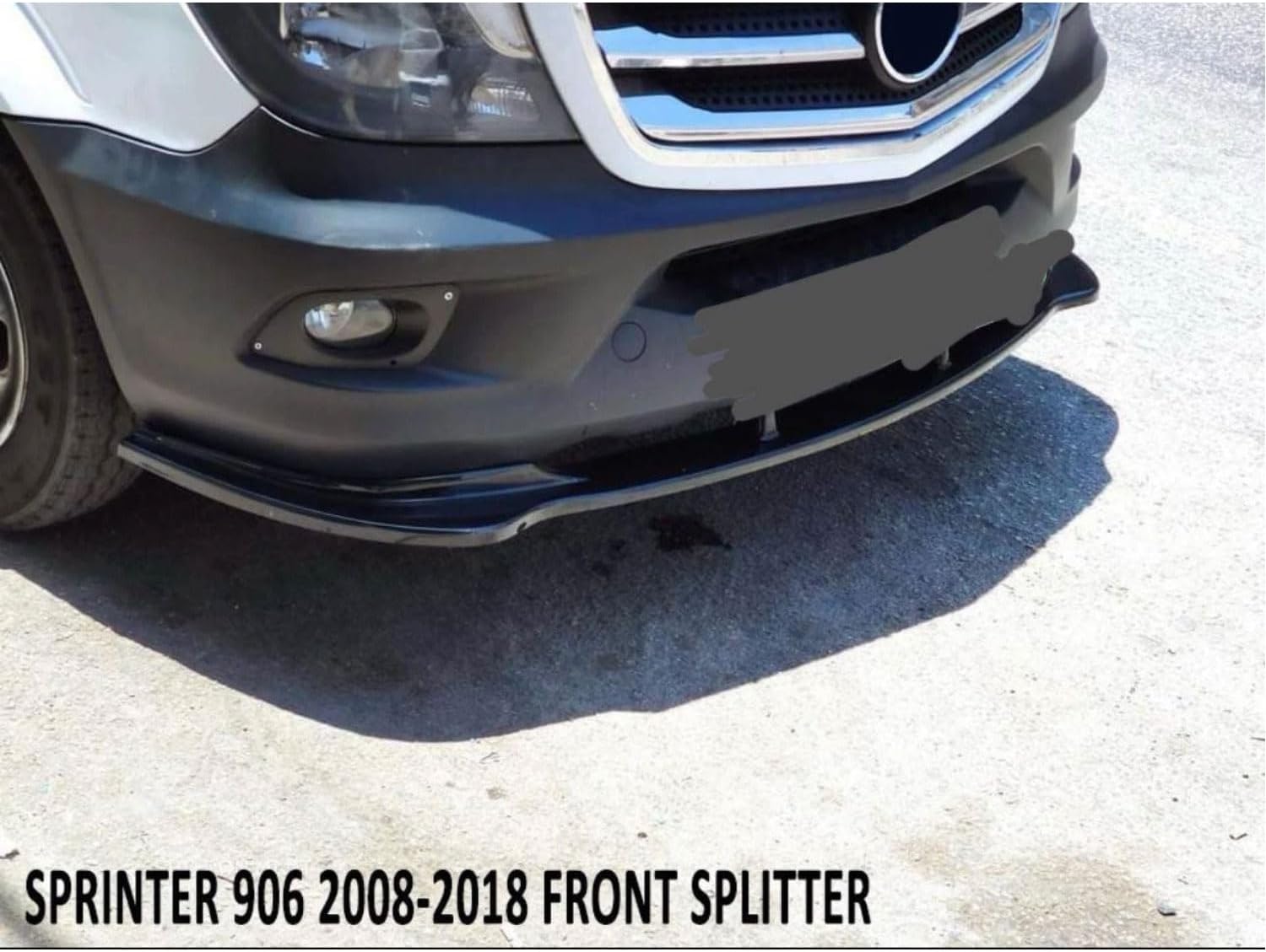 Front Bumper Lip Splitter – Mercedes Sprinter (2006–2018)