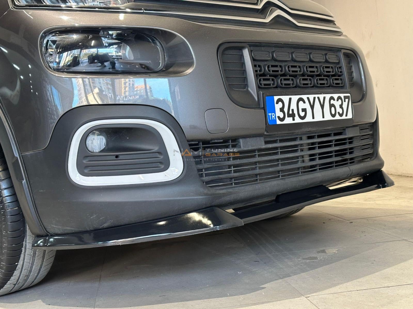 For Toyota Proace City Front Bumper Splitter Spoiler Lip (2018 Onwards)