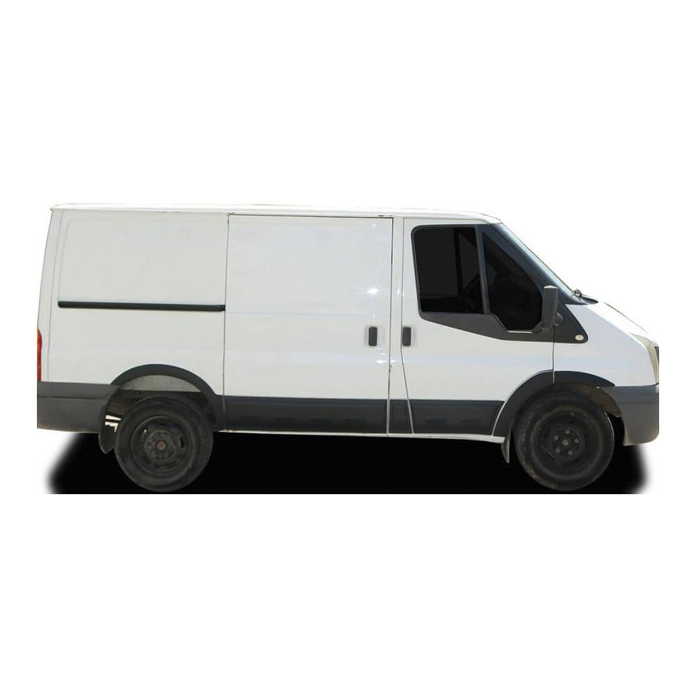 Matte Black Wheel Arch Trims Set - Compatible with Ford Transit MK7 (2006-2014) - Fits L2, L3, L4