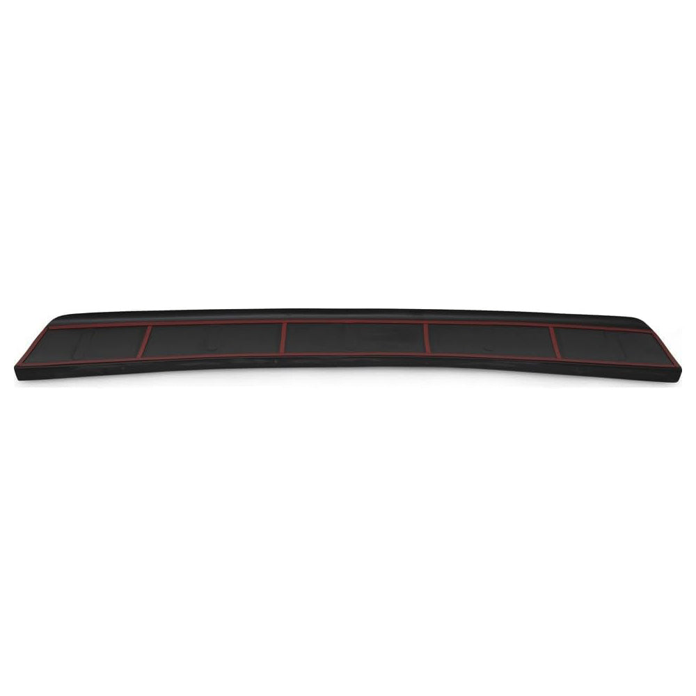 Matte Black Rear Bumper Protector - Compatible with Vauxhall Combo E (2018+ New Shape)