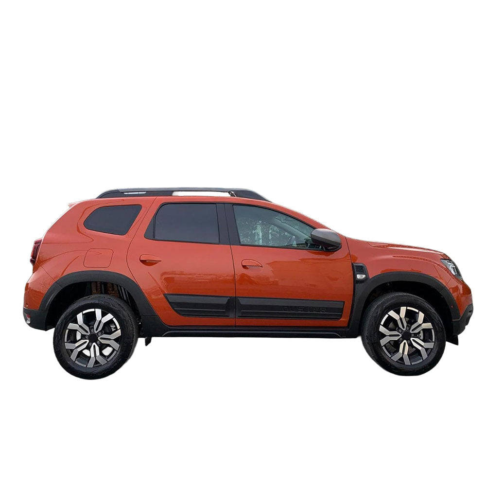 For Dacia Duster 2018–2023 Full Body Kit Set, 12 Pieces ABS Plain – Wheel Arch Trims, Side Claddings & Side Door Protectors