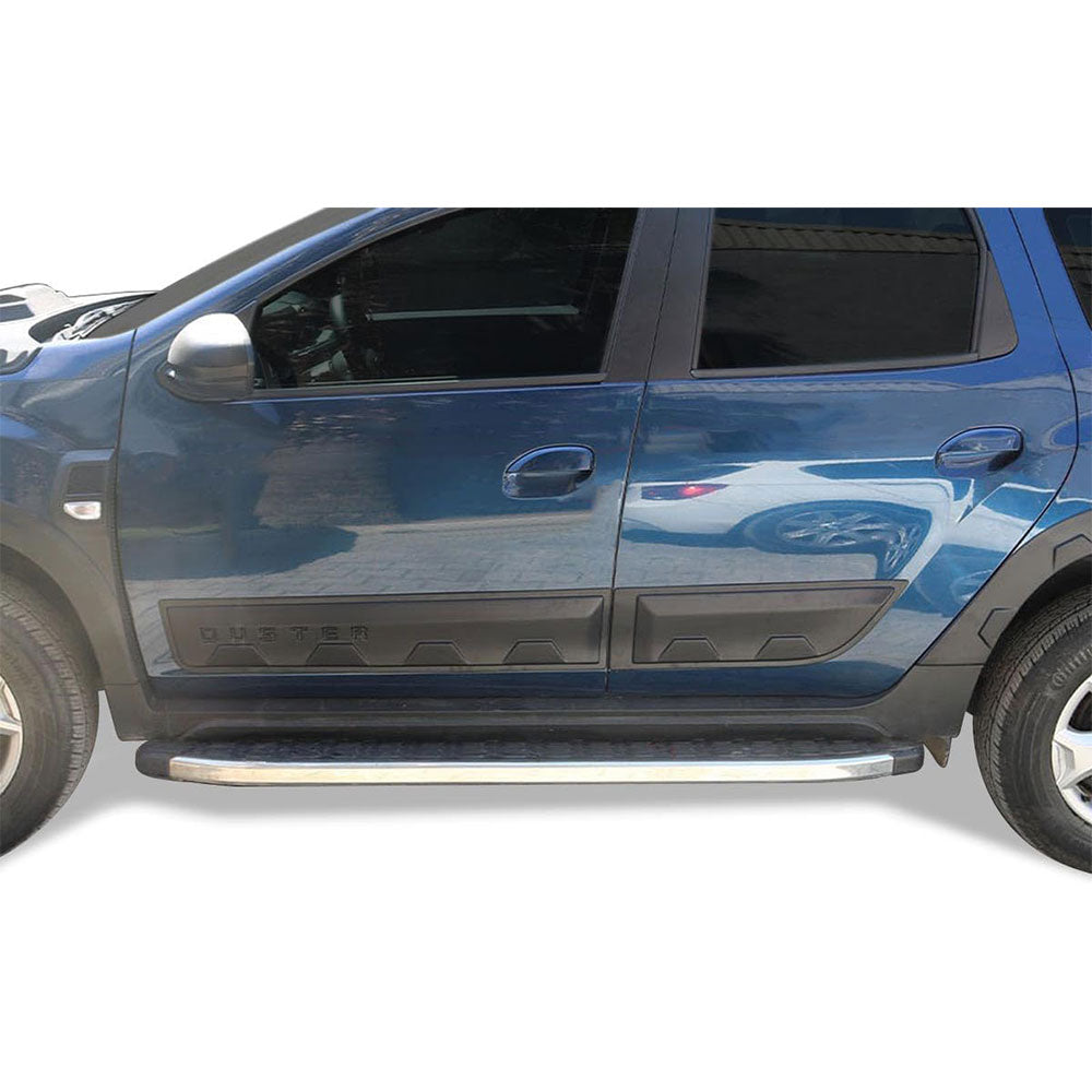 Wheel Arch Trim & Side Door Protectors for Dacia Duster Mk1 2010–2017, 12-Piece ABS Full Body Protection Kit