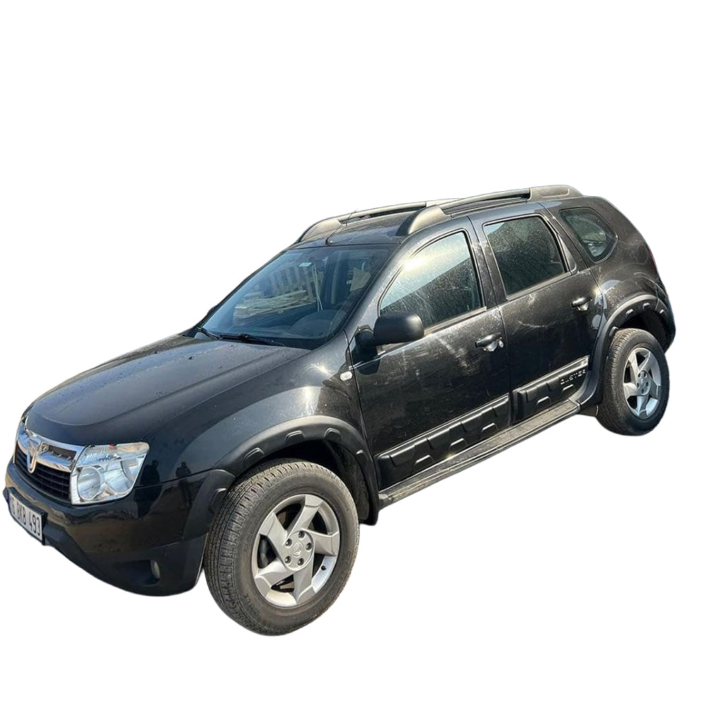 Wheel Arch Trim & Side Door Protectors for Dacia Duster Mk1 2010–2017, 12-Piece ABS Full Body Protection Kit