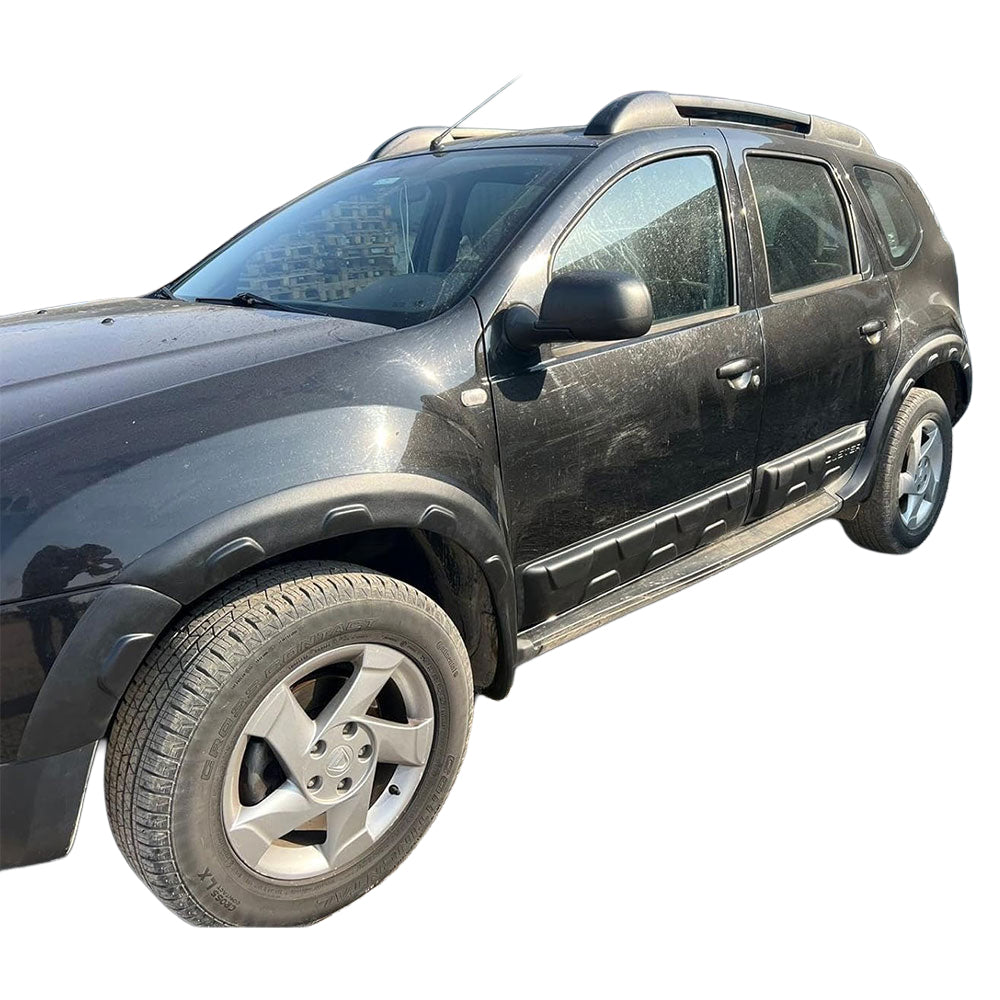 Wheel Arch Trim & Side Door Protectors for Dacia Duster Mk1 2010–2017, 12-Piece ABS Full Body Protection Kit