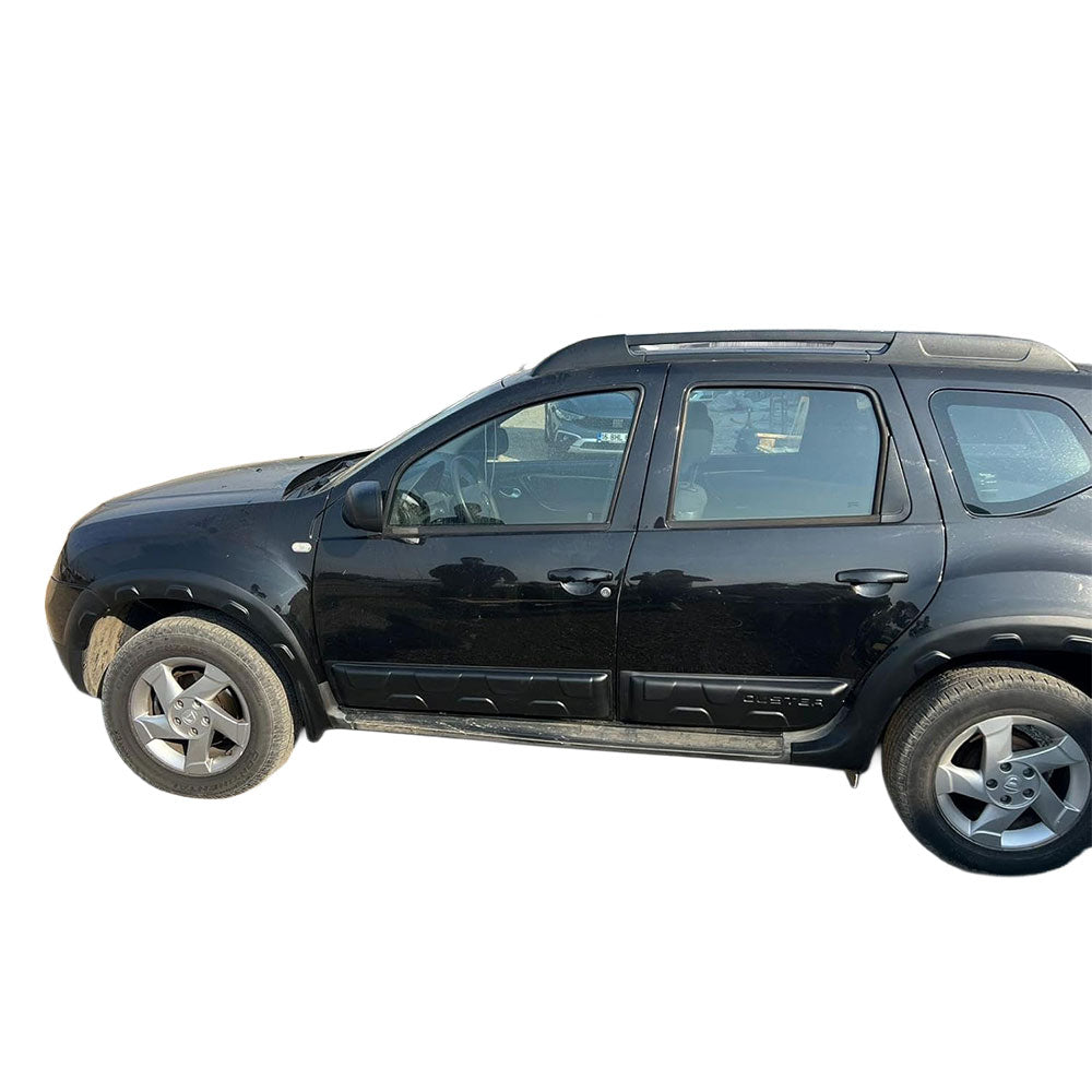 Wheel Arch Trim & Side Door Protectors for Dacia Duster Mk1 2010–2017, 12-Piece ABS Full Body Protection Kit
