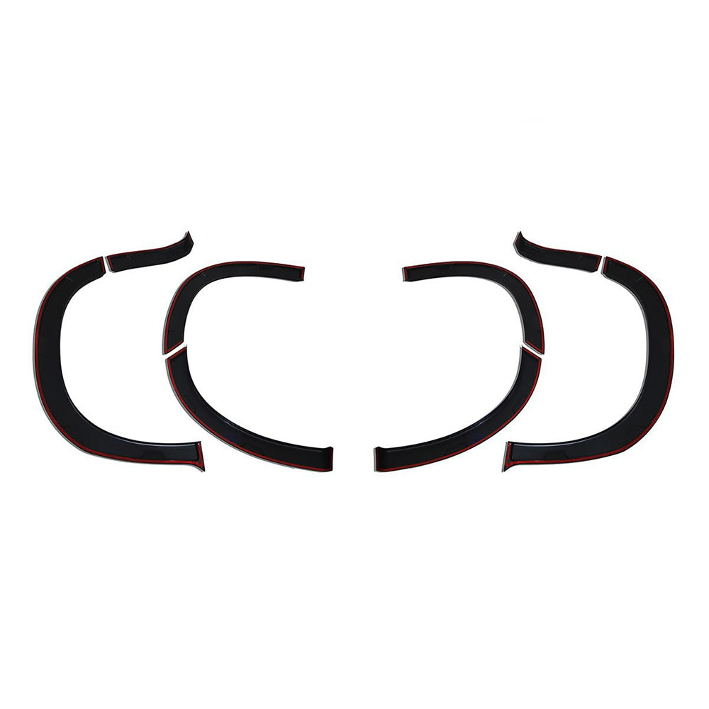 Wheel Arch Trims Set - Compatible with Citroen Berlingo Mk3 (2018-2024) - 8-Piece