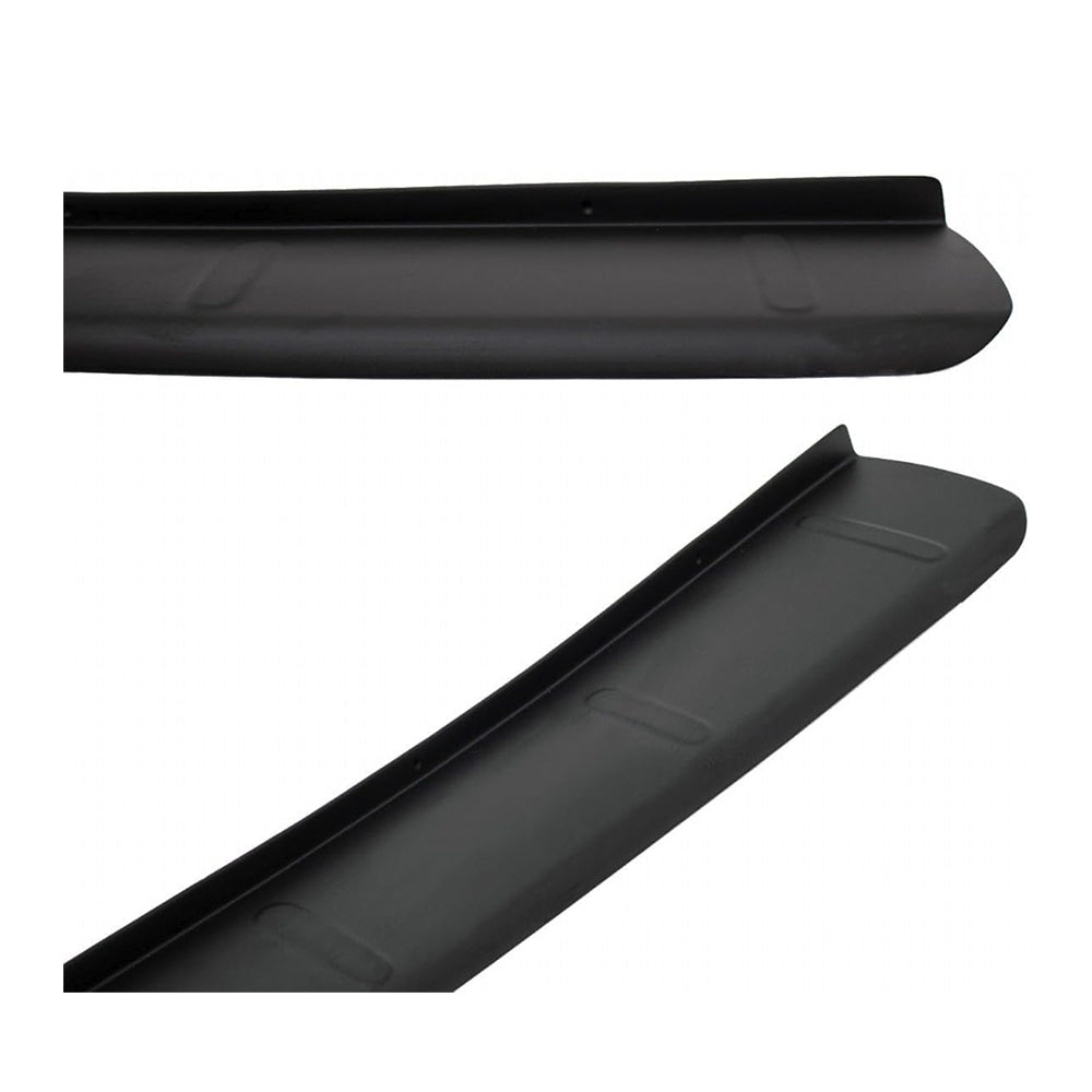 Matte Black Rear Bumper Protector - Compatible with Peugeot Rifter (2018 Onwards)