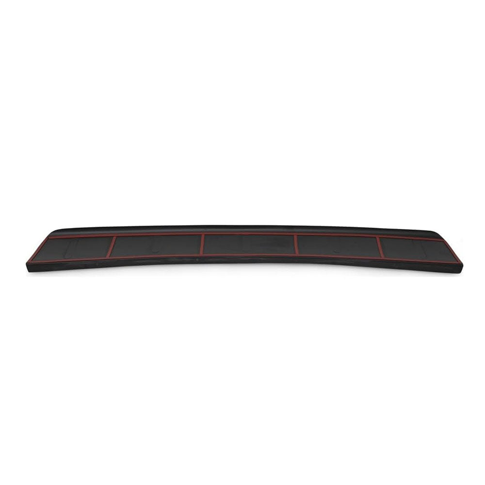 Matte Black Rear Bumper Protector - Compatible with Toyota Proace City (2019 Onwards)