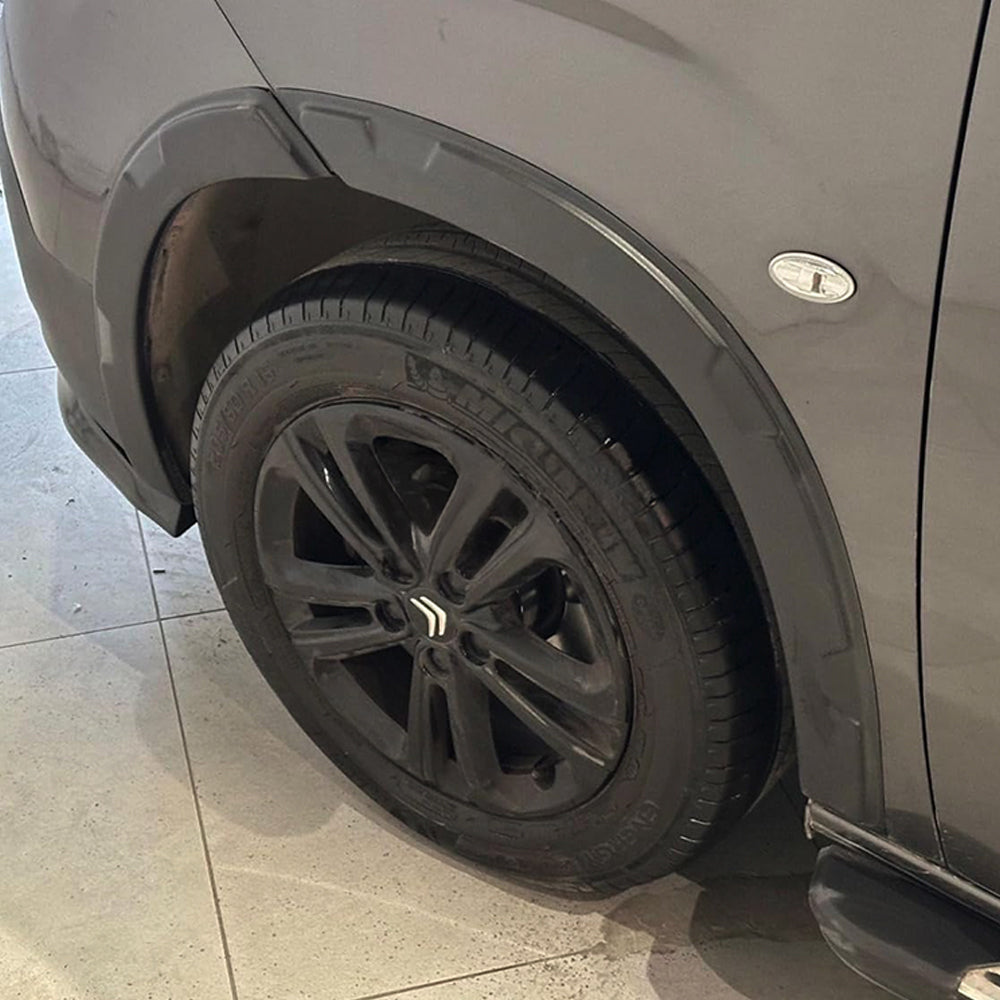 Wheel Arch Trims Set - Compatible with Peugeot Partner Mk3 (2018-2024) 8-Piece