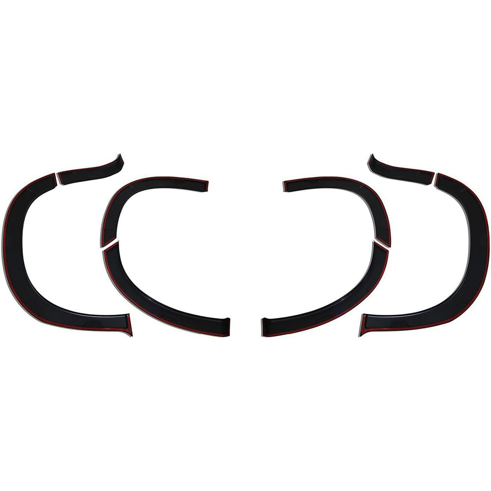 Wheel Arch Trims Set - Compatible with Peugeot Partner Mk3 (2018-2024) 8-Piece